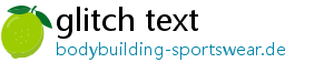 glitch text